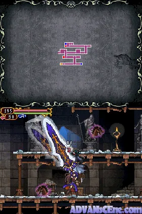 Castlevania - Order of Ecclesia (USA) (En,Fr) screen shot game playing